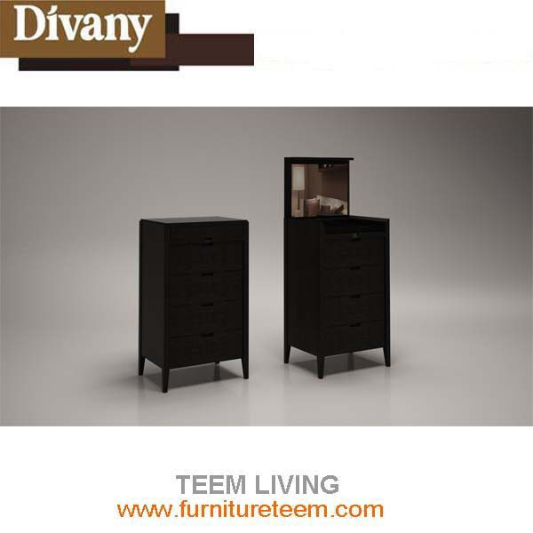 Chinese Style Wood Veneer Cabinet