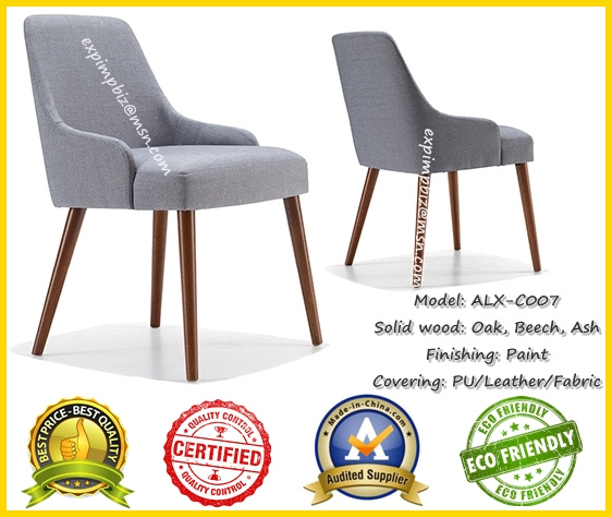 Solid Wood Chair for Restaurant (ALX-C007)