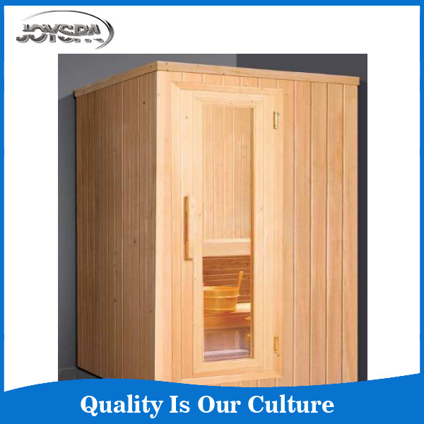 2015 New Design 4 Person Traditional Stone Finland Spruce Dry Sauna Room