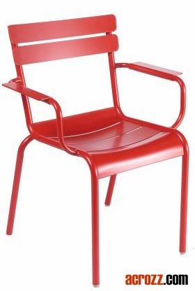 Patio Aluminium Alumium Stackable Fermob Luxembourg Chair