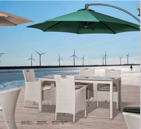 Outdoor Chair Leisure Rattan Garden Table and Chairs