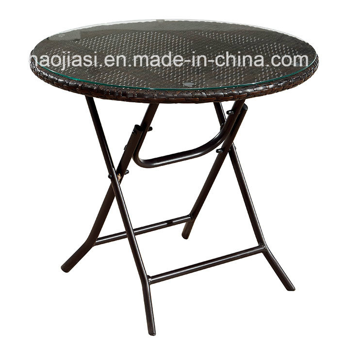 Outdoor / Garden / Patio/ Rattan& Aluminum Table HS1260dt