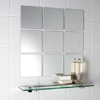 China Company Supply Shaped Bathroom Mirror Bathroom Tile
