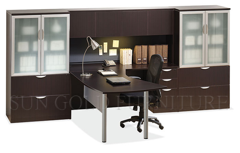 Hot Selling Commercial Executive Melamine Computer Desk (SZ-OD354)