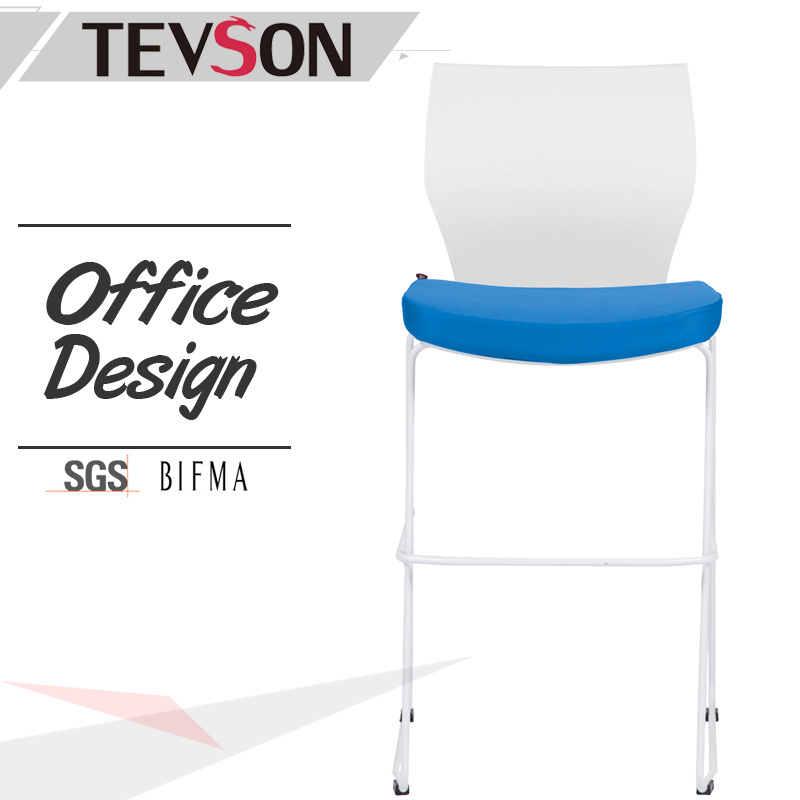 Long Legs Solid Metal Frame Chair Bar Chair