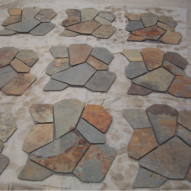 High Grade Walls Decorative Multicolor Slate Flagstone (SMC-R071)