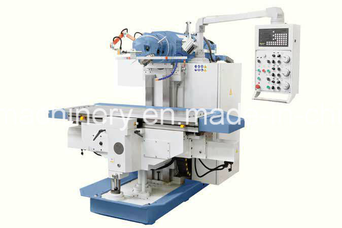 Heavy-duty swivel head RAM type milling machines, tables 460X1235, 500X1600, 500X2000mm