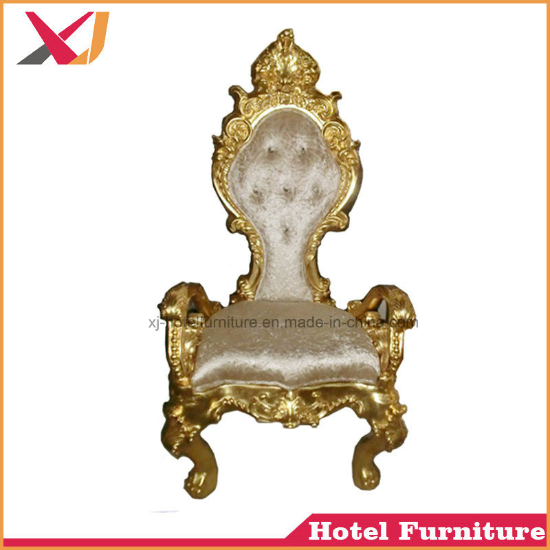 Hotel King Queen Chair Throne Wedding Sofa Dining Banquet Chair