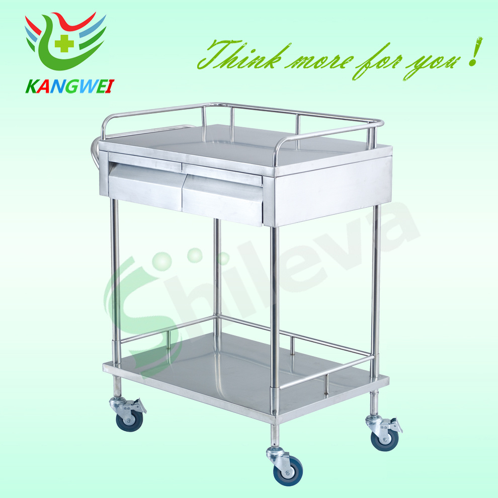 Medical Hospital Dressing&Medicine Change Cart Slv-C4015