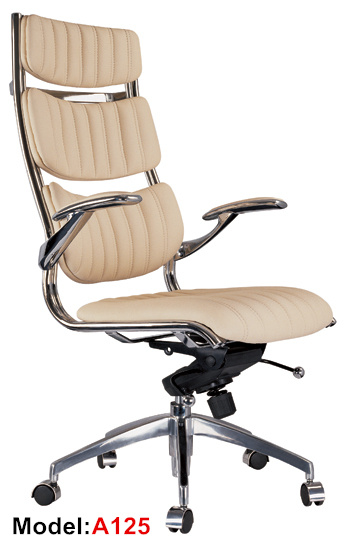 Modern Eames Ergonomic Office Leather Arm Leisure Executive Chair (PE-A125)