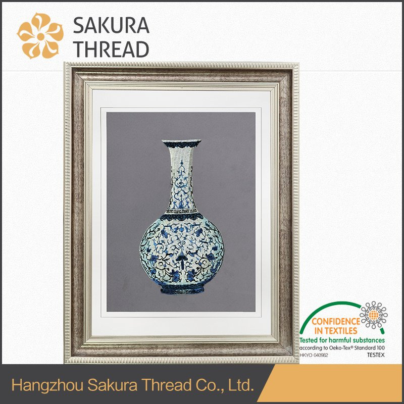 Classical Flower Vase Wall Painting for Home Decor