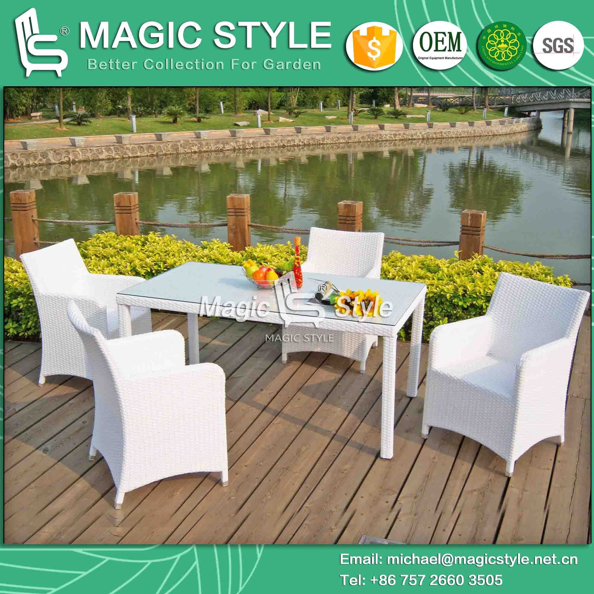Hot Sales Chair Garden Chair Rattan Dining Set Patio Chair Dining Chair (Magic Style) Classical Chair