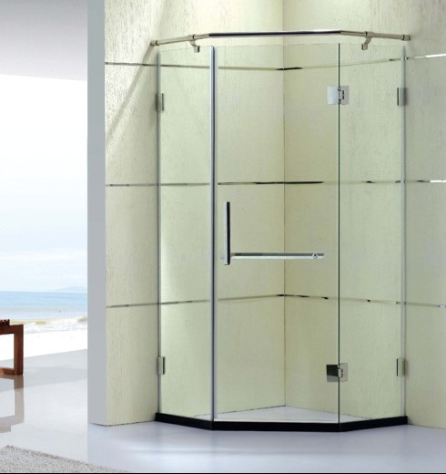 Competitive Hinge Stylish Tempered Glass Shower Cubicle with Clean Coating (K31)