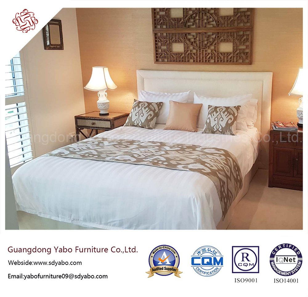 Delicate Hotel Bedroom Furniture with Bedding Room Set (YB-H-4)