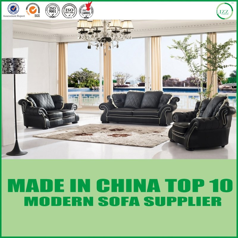 New Design Modern Creative Genuine Leather Sectional Leisure Sofa