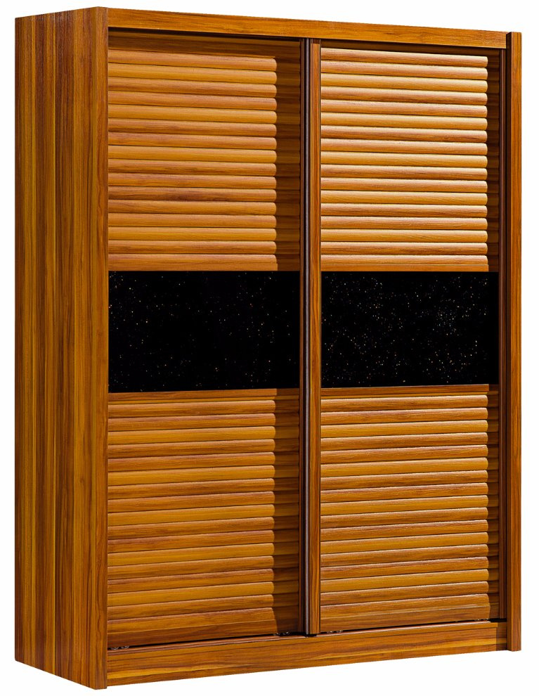 2 Sliding Door Wardrobe Wood Wardrobe Bedroom Wardrobe