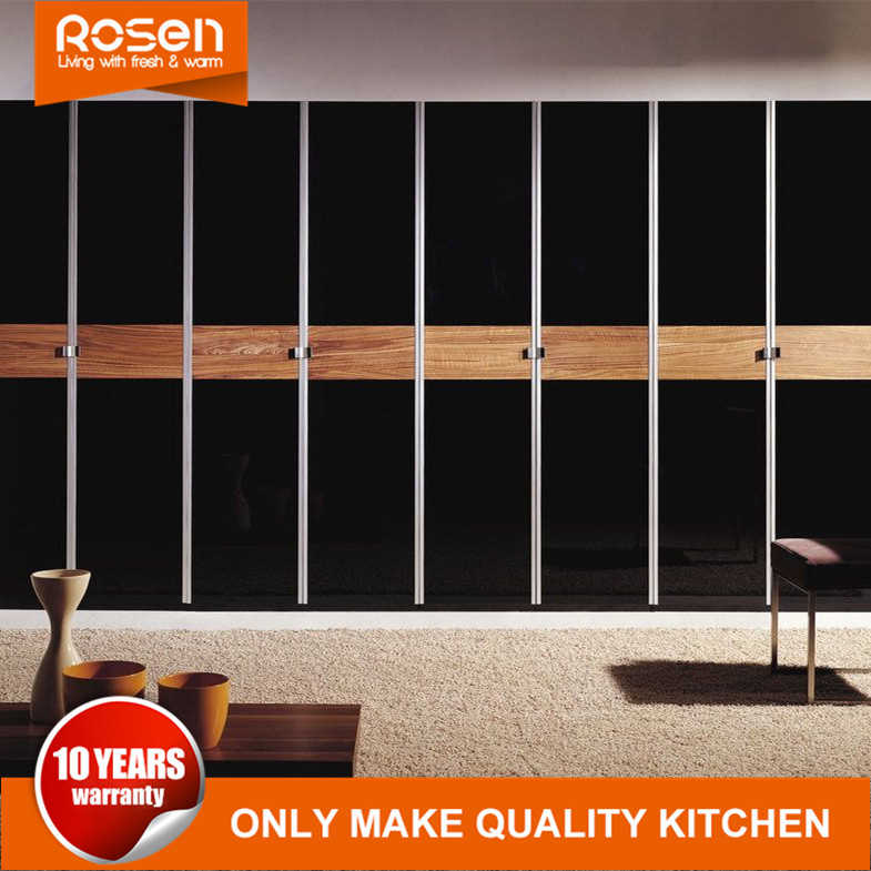 Custom Black Hinged Wardrobes Armoire for Sale