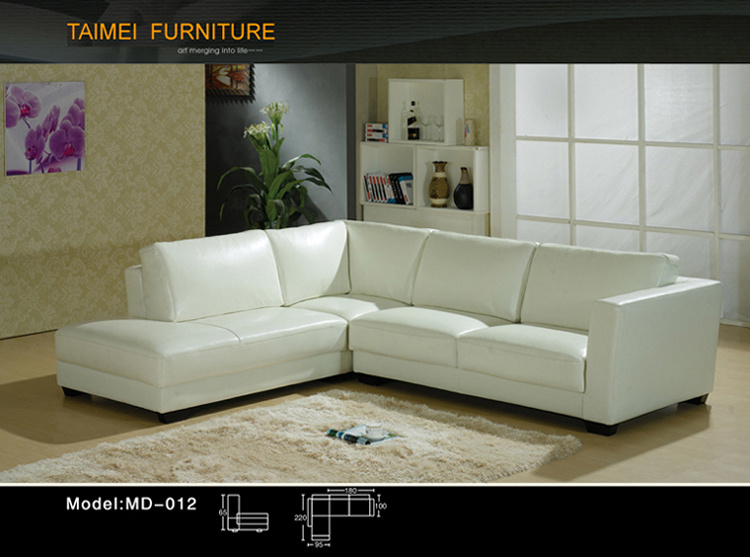 Best Selling Leather Sectional Sofa (L shape)