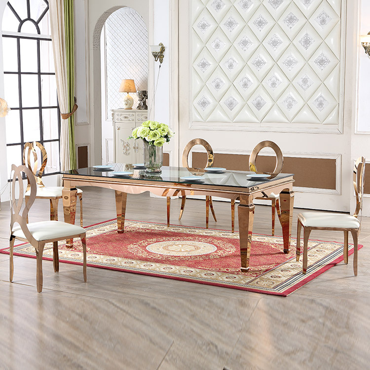 Hot Sale Golden Big Size Wedding Event Table