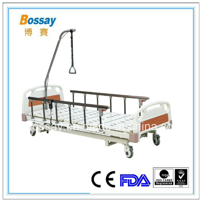 Medical Supply Ultra Low Three Functions Electric Adjustable Bed