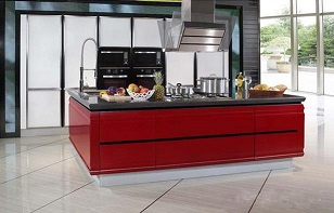 Economical and Practical Project PVC Kitchen Cabinet