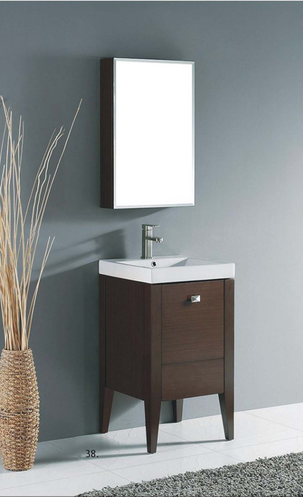 American Style Hot Sale Solid Wooden Bathroom Furniture with Sink