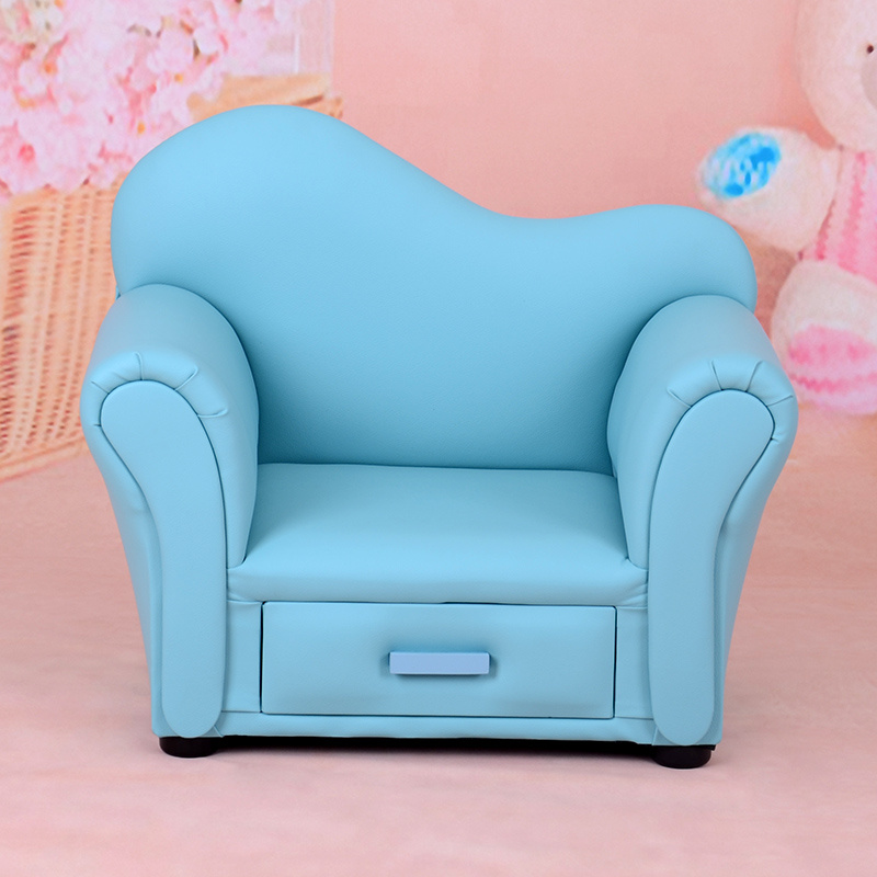 Durable Kids Furniture/Leather Sofa/Baby Chair (SF-29-02)
