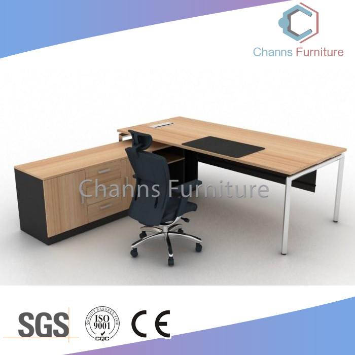 Popular Design L Shape Manager Table Wooden Office Furniture (CAS-ED31438)