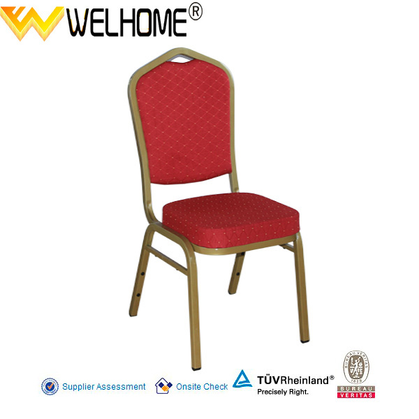 High Quality Metal Banquet Chair with Cushion for Dining, Banquet