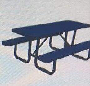 Standard Perforated Metal Picnic Table