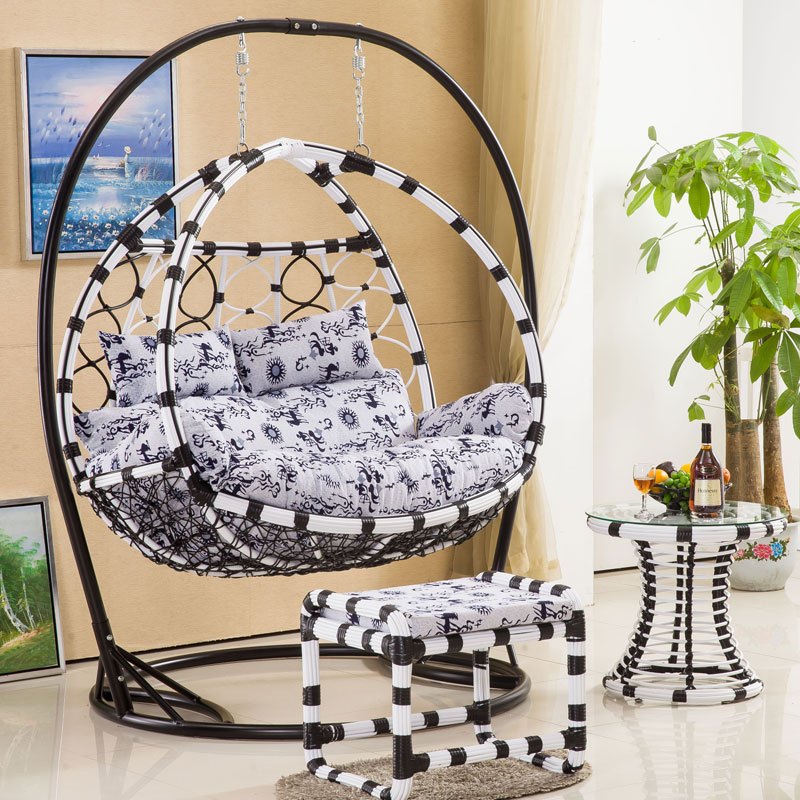 2017 New Double Rattan Furniture, Rattan Basket (D156)
