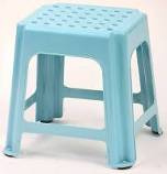 Square Shape 32 High Plastic Chair