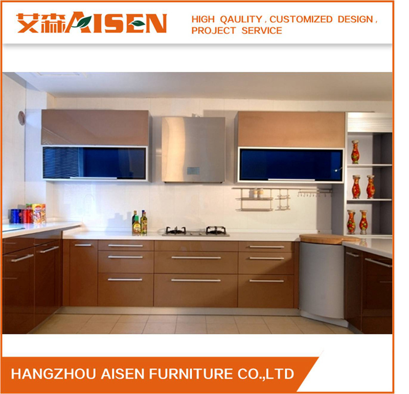 Cheap Apartment Lacquer Kitchen Cabinet