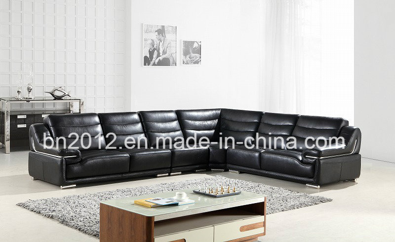 Italian Home Furntiure Big Corner Sofa H-9138 Leather Sofa