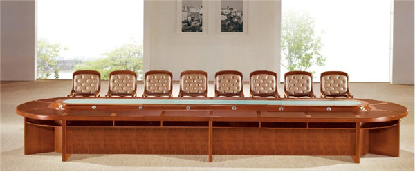 Government Project Wood Veneered Convention Table (FOH-H4831)