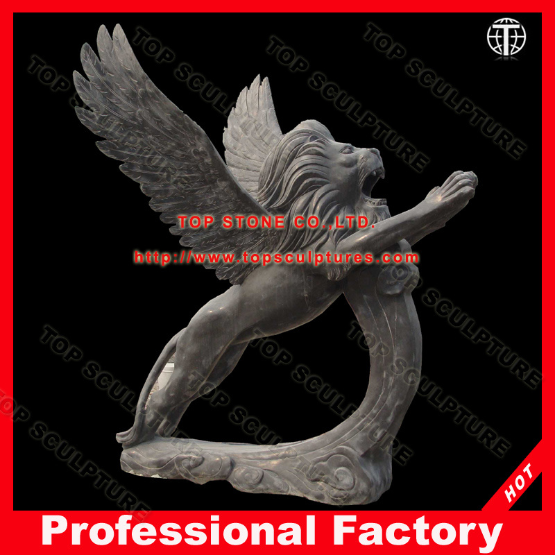 Animal Marble Statue Garden Sculpture for Home Decoration