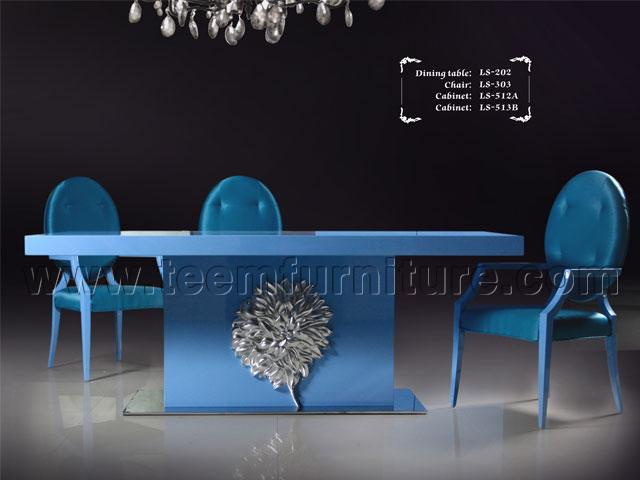 2016 New Collection Dining Table and Chair Ls-303A European Style Dining Chair