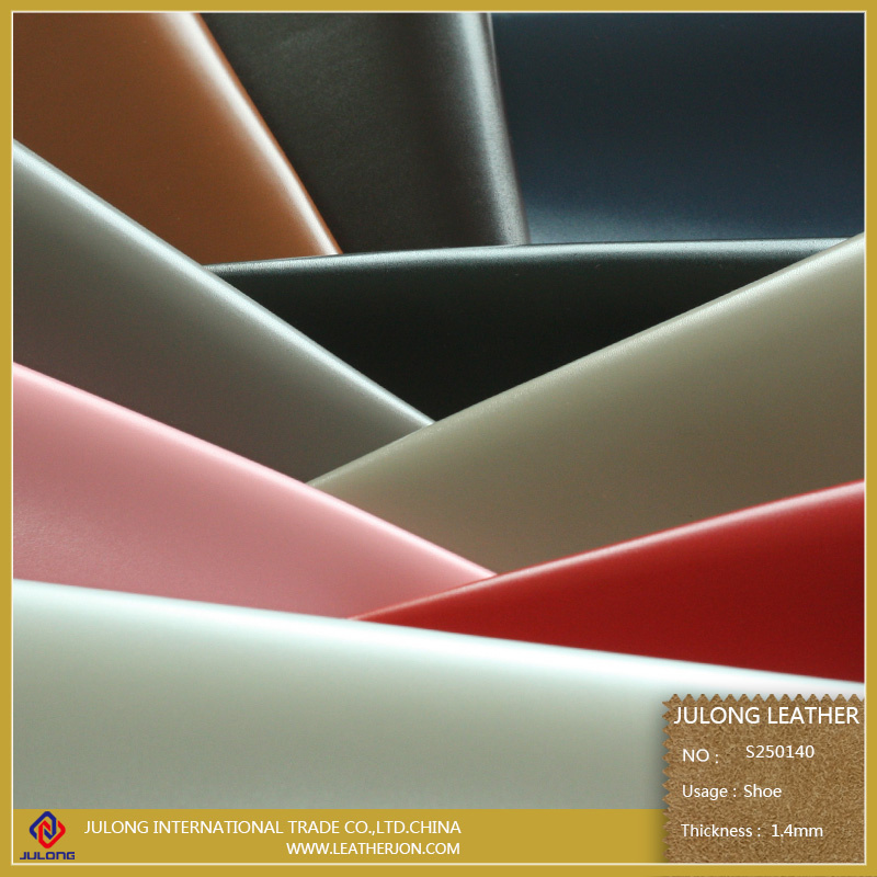 High Quality Suede Fabric Faux Genuine Leather for Shoe (S250140)