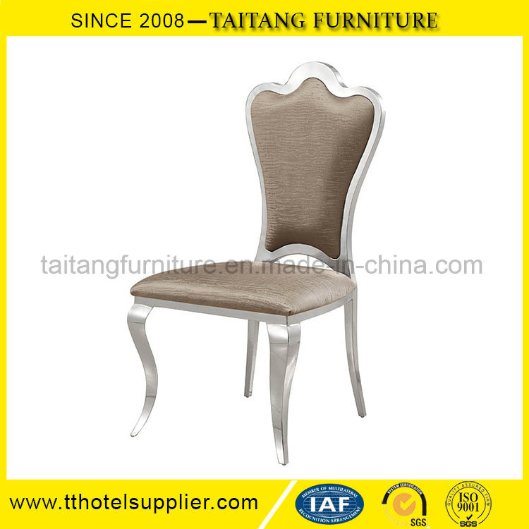 Hot Latest Design Hotel Chair with Metal Legs