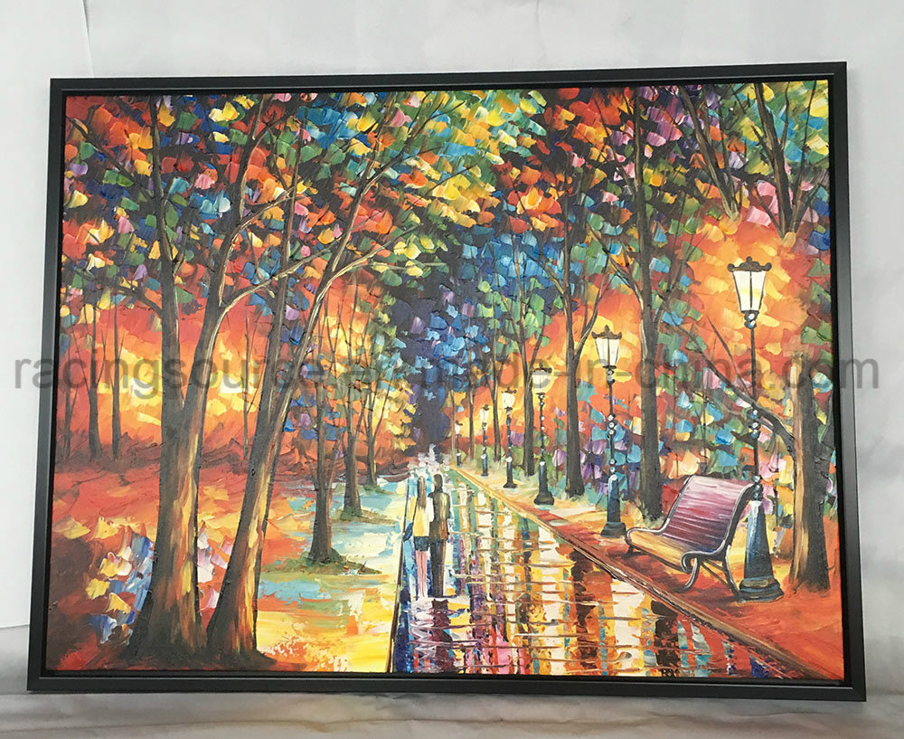 Canvas Wall Art Landscape Oil Painting for Room Decor