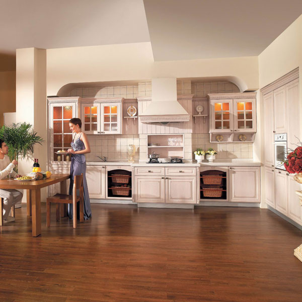 Restaurant Kitchen Cabinet PVC Kitchen Cabinet