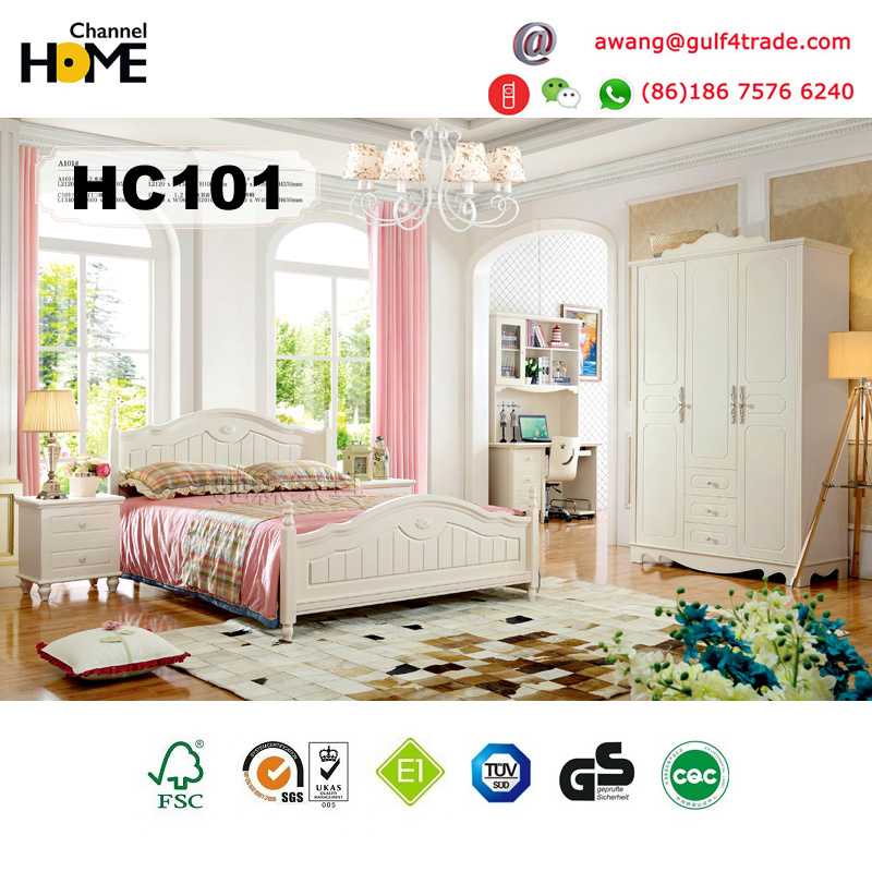 Home Furniture Solid Wood Kids Bed for Children Bedroom Furniture (A101)