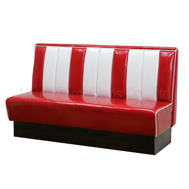 (SP-KS269) Customized Modern Leather Restaurant Sofa Booth Seating