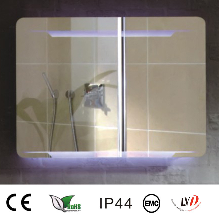 IP44 LED Lighted Bathroom Makeup Mirror