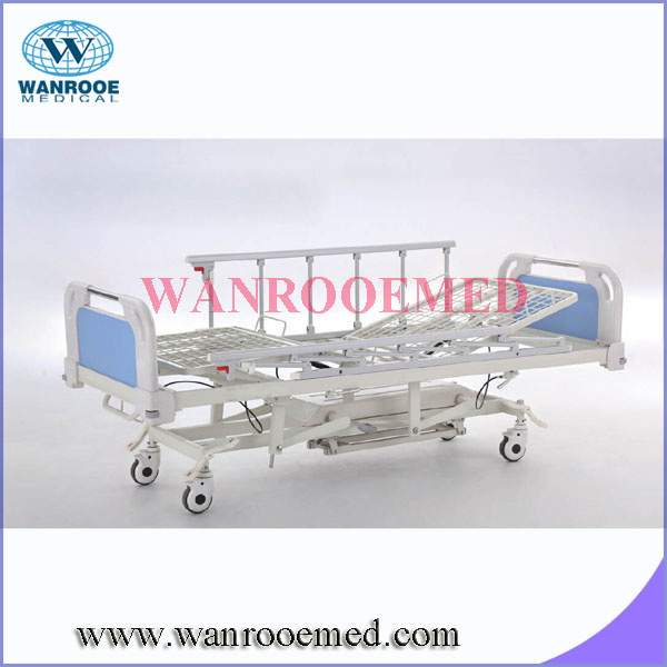 Bah503 Hydraulic Medical Bed with Aluminum Alloy Side Rails
