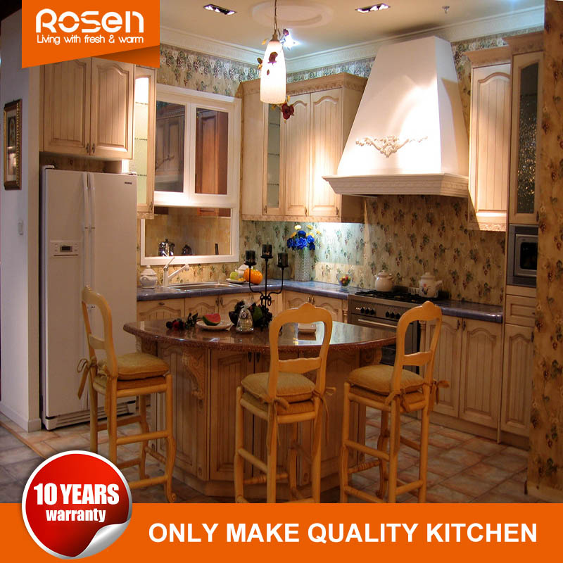 Chinese Factory Antique Home Furniture Solid Kitchen Cabinet
