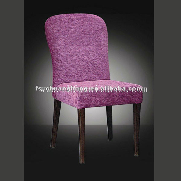 Pure Purple Fabric Living Room Chairs (YC-F019)