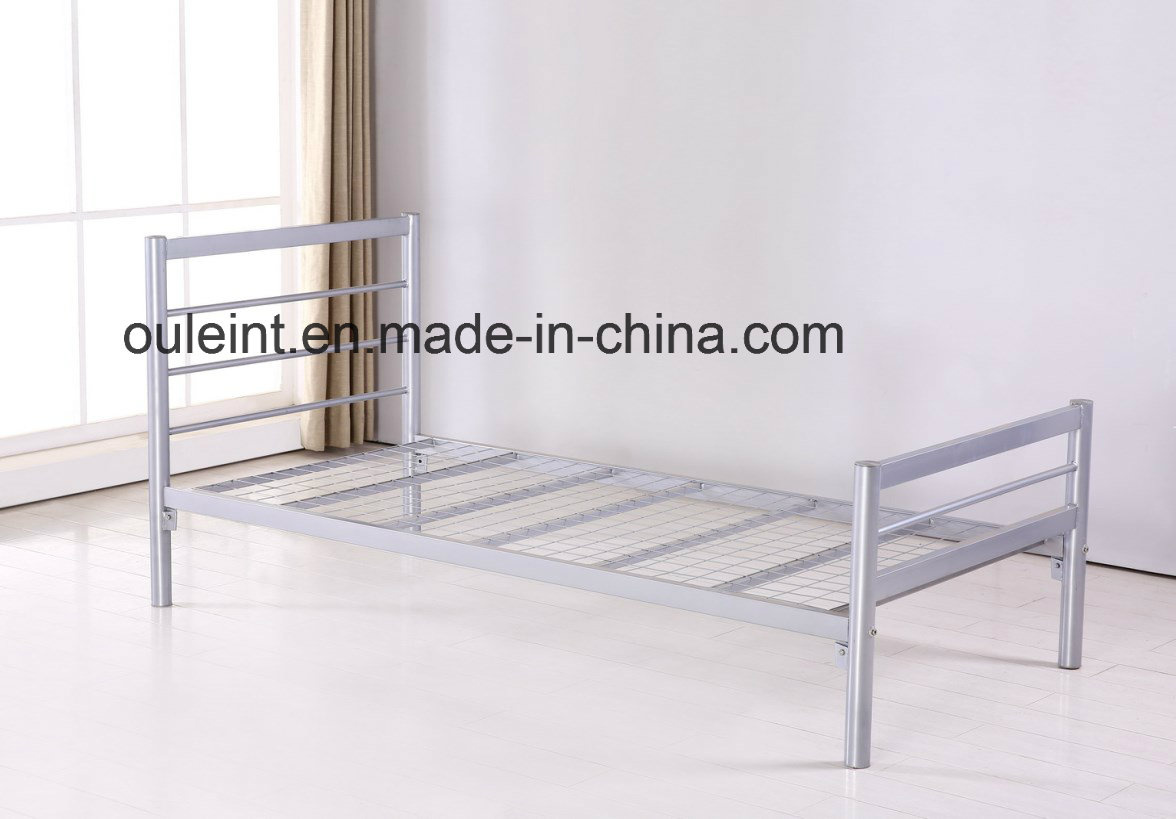 Competiteve Single Metal Bed Strong Structure