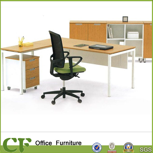 Simple L Shape Corner Executive Computer Desk (CD-89913)