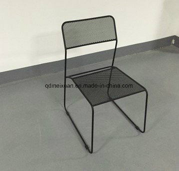 Wrought Iron Chairs, Modern Restaurant Leisure Chair Iron Net Cafe Chairs (M-X3470)